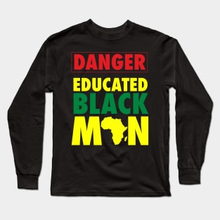 Educated Black Man Long Sleeve T-Shirt